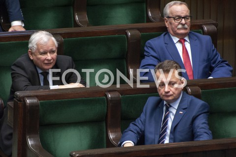  02.06.2020 WARSZAWA SEJM<br />
POSIEDZENIE SEJMU<br />
N/Z JAROSLAW KACZYNSKI LEONARD KRASULSKI MARIUSZ BLASZCZAK<br />
 