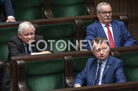  02.06.2020 WARSZAWA SEJM<br />
POSIEDZENIE SEJMU<br />
N/Z JAROSLAW KACZYNSKI LEONARD KRASULSKI MARIUSZ BLASZCZAK<br />
 