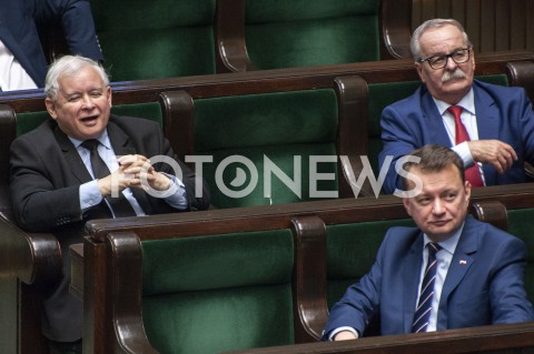  02.06.2020 WARSZAWA SEJM<br />
POSIEDZENIE SEJMU<br />
N/Z JAROSLAW KACZYNSKI LEONARD KRASULSKI MARIUSZ BLASZCZAK<br />
 