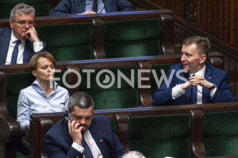  02.06.2020 WARSZAWA SEJM<br />
POSIEDZENIE SEJMU<br />
N/Z LUKASZ SCHREIBER JADWIGA EMILEWICZ<br />
 