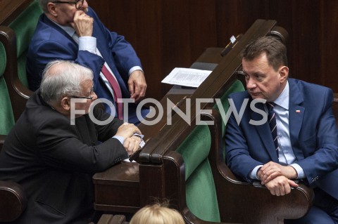  02.06.2020 WARSZAWA SEJM<br />
POSIEDZENIE SEJMU<br />
N/Z PREZES JAROSLAW KACZYNSKI MARIUSZ BLASZCZAK<br />
 