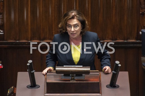  02.06.2020 WARSZAWA SEJM<br />
POSIEDZENIE SEJMU<br />
N/Z MALGORZATA KIDAWA BLONSKA<br />
 