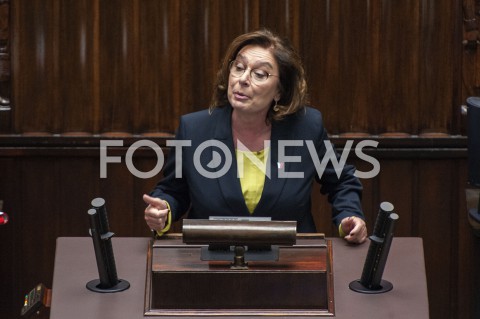  02.06.2020 WARSZAWA SEJM<br />
POSIEDZENIE SEJMU<br />
N/Z MALGORZATA KIDAWA BLONSKA<br />
 