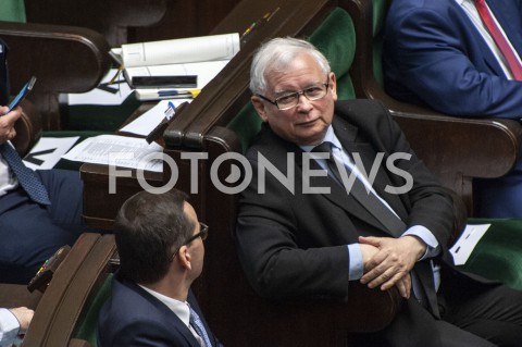  02.06.2020 WARSZAWA SEJM<br />
POSIEDZENIE SEJMU<br />
N/Z PREZES JAROSLAW KACZYNSKI PREMIER MATEUSZ MORAWIECKI<br />
 