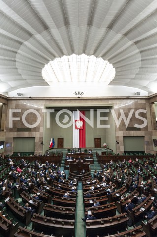  02.06.2020 WARSZAWA SEJM<br />
POSIEDZENIE SEJMU<br />
N/Z SALA POSIEDZEN VIEW PION WIDOK <br />
 