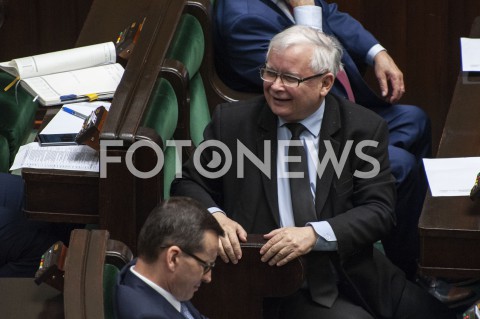  02.06.2020 WARSZAWA SEJM<br />
POSIEDZENIE SEJMU<br />
N/Z PREZES JAROSLAW KACZYNSKI PREMIER MATEUSZ MORAWIECKI<br />
 