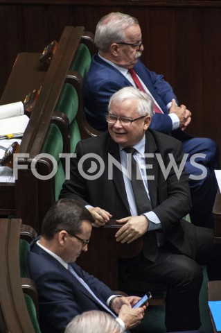  02.06.2020 WARSZAWA SEJM<br />
POSIEDZENIE SEJMU<br />
N/Z PREZES JAROSLAW KACZYNSKI PREMIER MATEUSZ MORAWIECKI WALDEMAR KRASULSKI<br />
 