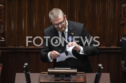  02.06.2020 WARSZAWA SEJM<br />
POSIEDZENIE SEJMU<br />
N/Z GRZEGORZ BRAUN<br />
 