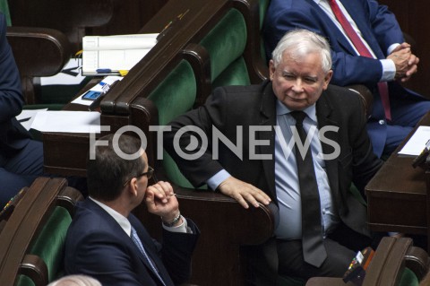  02.06.2020 WARSZAWA SEJM<br />
POSIEDZENIE SEJMU<br />
N/Z PREZES JAROSLAW KACZYNSKI PREMIER MATEUSZ MORAWIECKI<br />
 