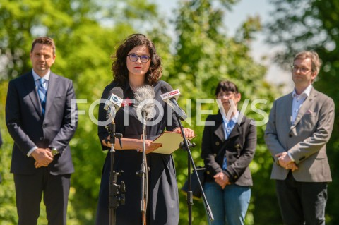  04.06.2020 - GDANSK<br />
WIZYTA RAFALA TRZASKOWSKIEGO W GDANSKU<br />
N/Z RAFAL TRZASKOWSKI ALEKSANDRA DULKIEWICZ<br />
 