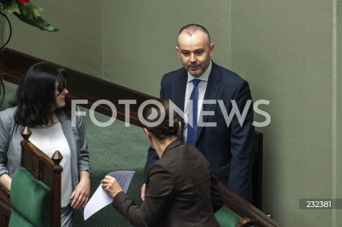  19.06.2020 WARSZAWA SEJM<br />
POSIEDZENIE SEJMU<br />
N/Z PAWEL MUCHA<br />
 