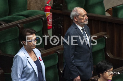  19.06.2020 WARSZAWA SEJM<br />
POSIEDZENIE SEJMU<br />
N/Z ANTONI MACIEREWICZ ANNA MILCZANOWSKA<br />
 