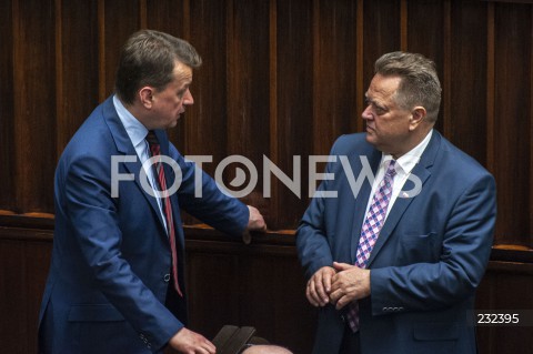  19.06.2020 WARSZAWA SEJM<br />
POSIEDZENIE SEJMU<br />
N/Z MARIUSZ BLASZCZAK JAROSLAW ZIELINSKI<br />
 