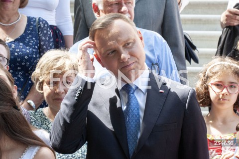  06.07.2020 WARSZAWA<br />
PODPISANIE PRZEZ PREZYDENTA RP ANDRZEJA DUDE PROJEKTU ZMIAN W KONSTYTUCJI<br />
N/Z PREZYDENT ANDRZEJ DUDA<br />
 