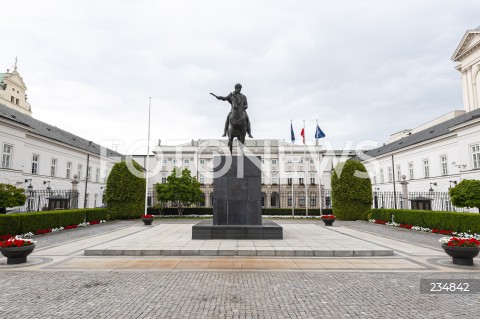 Pałac Prezydencki - zdjęcia archiwalne