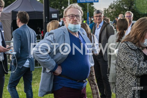  12.07.2020 WARSZAWA<br />
WIECZOR WYBORCZY RAFALA TRZASKOWSKIEGO <br />
Rafal Trzaskowski's electoral evening in Warsaw, Poland <br />
N/Z DANIEL OLBRYCHSKI<br />
 