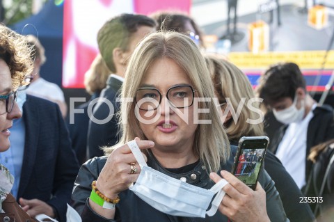  12.07.2020 WARSZAWA<br />
WIECZOR WYBORCZY RAFALA TRZASKOWSKIEGO <br />
Rafal Trzaskowski's electoral evening in Warsaw, Poland <br />
N/Z MAGDALENA ADAMOWICZ<br />
 