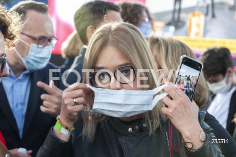  12.07.2020 WARSZAWA<br />
WIECZOR WYBORCZY RAFALA TRZASKOWSKIEGO <br />
Rafal Trzaskowski's electoral evening in Warsaw, Poland <br />
N/Z MAGDALENA ADAMOWICZ<br />
 