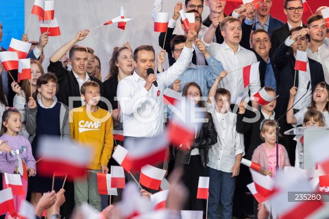  12.07.2020 PULTUSK <br />
WIECZOR WYBORCZY ANDRZEJA DUDY W PULTUSKU <br />
Andrzej Duda's electoral evening in Pultusk, Poland<br />
N/Z RAFAL BOCHENEK<br />
 