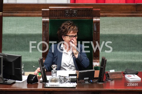  15.07.2020 WARSZAWA SEJM<br />
POSIEDZENIE SEJMU<br />
WNIOSEK O WOTUM NIEUFNOSCI DLA MINISTRA SPRAW WEWNETRZNYCH ORAZ MINISTRA SPRAWIEDLIWOSCI<br />
N/Z ELZBIETA WITEK<br />
 