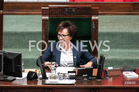  15.07.2020 WARSZAWA SEJM<br />
POSIEDZENIE SEJMU<br />
WNIOSEK O WOTUM NIEUFNOSCI DLA MINISTRA SPRAW WEWNETRZNYCH ORAZ MINISTRA SPRAWIEDLIWOSCI<br />
N/Z ELZBIETA WITEK<br />
 