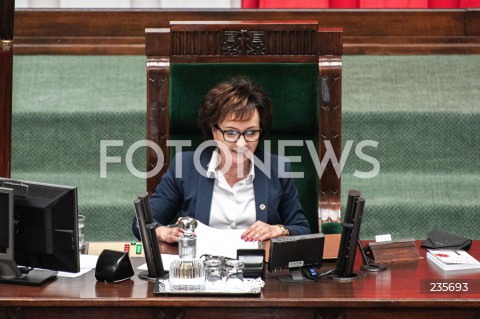  15.07.2020 WARSZAWA SEJM<br />
POSIEDZENIE SEJMU<br />
WNIOSEK O WOTUM NIEUFNOSCI DLA MINISTRA SPRAW WEWNETRZNYCH ORAZ MINISTRA SPRAWIEDLIWOSCI<br />
N/Z ELZBIETA WITEK<br />
 