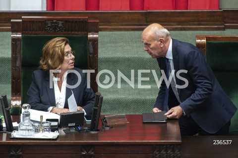  23.07.2020 WARSZAWA SEJM<br />
POSIEDZENIE SEJMU<br />
N/Z MALGORZATA KIDAWA BLONSKA KRZYSZTOF GADOWSKI<br />
 