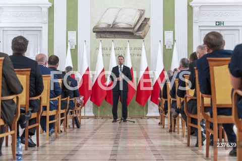  04.08.2020 WARSZAWA<br />
POSIEDZENIE NSZZ RI SOLIDARNOSC<br />
N/Z PREZYDENT ANDRZEJ DUDA<br />
 