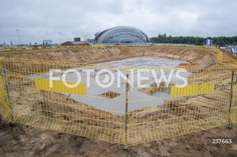  05.08.2020 JASIONKA <br />
ROZPOCZECIE BUDOWY PODKARPACKIEGO CENTRUM NAUKI LUKASIEWICZ W JASIONCE KOLO RZESZOWA <br />
N/Z BUDOWA MIEJSCE BUDOWY INWESTYCJA CWK G2A ARENA CENTRUM WYSTAWIENNICZO KONGRESOWE<br />
 