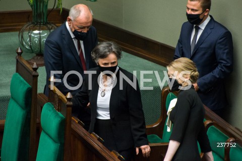  06.08.2020 WARSZAWA SEJM <br />
ZAPRZYSIEZENIE PREZYDENTA RP ANDRZEJA DUDY PRZED ZGROMADZENIEM NARODOWYM NA II KADENCJE <br />
Poland's President Andrzej Duda swearing-in ceremony in Warsaw<br />
N/Z ANDRZEJ DUDA RODZICE JAN TADEUSZ DUDA JANINA MILEWSKA DUDA CORKA KINGA DUDA <br />
 