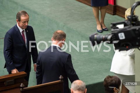  06.08.2020 WARSZAWA SEJM <br />
ZAPRZYSIEZENIE PREZYDENTA RP ANDRZEJA DUDY PRZED ZGROMADZENIEM NARODOWYM NA II KADENCJE <br />
Poland's President Andrzej Duda swearing-in ceremony in Warsaw<br />
N/Z PREZYDENT RP ANDRZEJ DUDA TOMASZ GRODZKI<br />
 