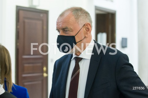  06.08.2020 WARSZAWA SEJM <br />
ZAPRZYSIEZENIE PREZYDENTA RP ANDRZEJA DUDY PRZED ZGROMADZENIEM NARODOWYM NA II KADENCJE <br />
Poland's President Andrzej Duda swearing-in ceremony in Warsaw<br />
N/Z JAN TADEUSZ DUDA TATO TATA OJCIEC PREZYDENTA RP <br />
 