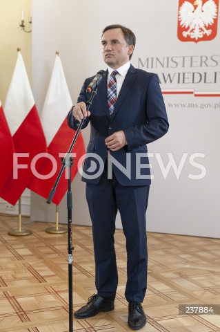  08.08.2020 WARSZAWA<br />
BRIEFING PRASOWY MINISTRA SPRAWIEDLIWOSCI<br />
N/Z ZBIGNIEW ZIOBRO<br />
 