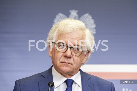  10.08.2020 WARSZAWA MSZ<br />
KONFERENCJA MINISTRA SPRAW ZAGRANICZNYCH<br />
N/Z JACEK CZAPUTOWICZ<br />
 