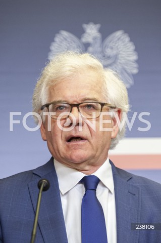  10.08.2020 WARSZAWA MSZ<br />
KONFERENCJA MINISTRA SPRAW ZAGRANICZNYCH<br />
N/Z JACEK CZAPUTOWICZ<br />
 