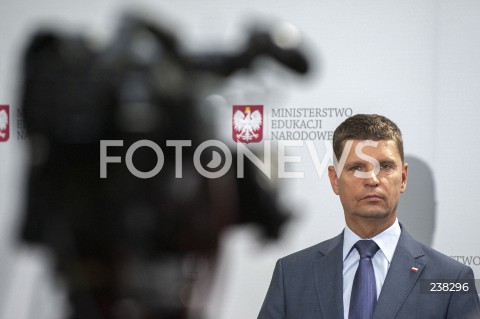 Konferencja w Ministerstwie Edukacji Narodowej nt. wyników matur w Warszawie