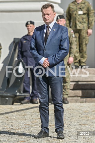  11.08.2020 GDYNIA<br />
KONFERENCJA MINISTRA OBRONY NARODOWEJ W KOMENDZIE MARYNARKI WOJENNEJ W GDYNI NT. PRZYGOTOWAN DO OBCHODOW 81. ROCZNICY WYBUCHU II WOJNY SWIATOWEJ NA WESTERPLATTE <br />
N/Z MARIUSZ BLASZCZAK<br />
 