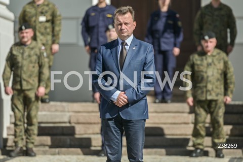  11.08.2020 GDYNIA<br />
KONFERENCJA MINISTRA OBRONY NARODOWEJ W KOMENDZIE MARYNARKI WOJENNEJ W GDYNI NT. PRZYGOTOWAN DO OBCHODOW 81. ROCZNICY WYBUCHU II WOJNY SWIATOWEJ NA WESTERPLATTE <br />
N/Z MARIUSZ BLASZCZAK<br />
 