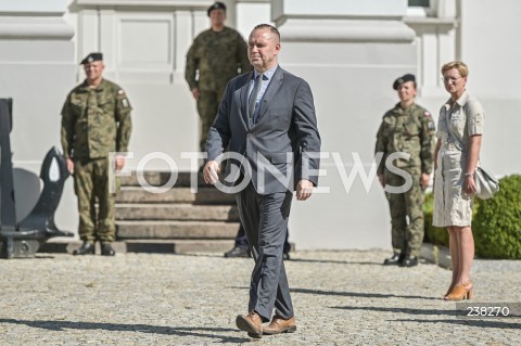  11.08.2020 GDYNIA<br />
KONFERENCJA MINISTRA OBRONY NARODOWEJ W KOMENDZIE MARYNARKI WOJENNEJ W GDYNI NT. PRZYGOTOWAN DO OBCHODOW 81. ROCZNICY WYBUCHU II WOJNY SWIATOWEJ NA WESTERPLATTE <br />
N/Z KAROL NAWROCKI<br />
 