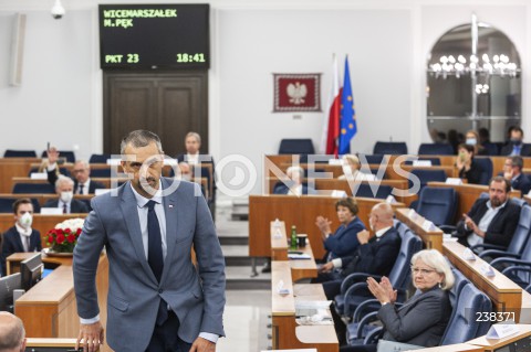  12.08.2020 WARSZAWA SENAT<br />
POSIEDZENIE SENATU<br />
N/Z MAREK PEK<br />
 