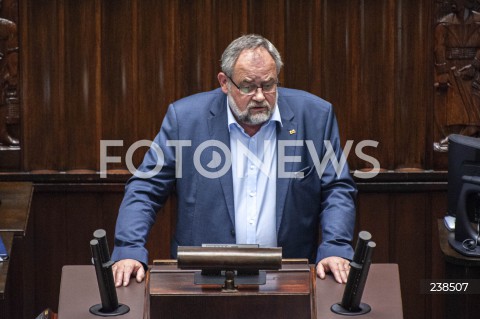  14.08.2020 WARSZAWA SEJM<br />
POSIEDZENIE SEJMU<br />
N/Z PIOTR ADAMOWICZ<br />
 