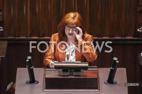  14.08.2020 WARSZAWA SEJM<br />
POSIEDZENIE SEJMU<br />
N/Z MALGORZATA PROKOP PACZKOWSKA<br />
 