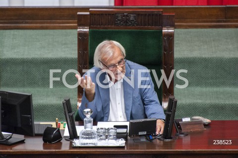  14.08.2020 WARSZAWA SEJM<br />
POSIEDZENIE SEJMU<br />
N/Z RYSZARD TERLECKI<br />
 