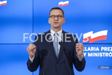  20.08.2020 WARSZAWA KPRM<br />
KONFERENCJA PREZESA RADY MINISTROW<br />
OGLOSZENIE NOWYCH MINISTROW<br />
N/Z PREMIER MATEUSZ MORAWIECKI<br />
 