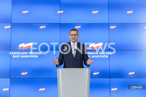  20.08.2020 WARSZAWA KPRM<br />
KONFERENCJA PREZESA RADY MINISTROW<br />
OGLOSZENIE NOWYCH MINISTROW<br />
N/Z PREMIER MATEUSZ MORAWIECKI<br />
 