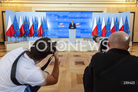  20.08.2020 WARSZAWA KPRM<br />
KONFERENCJA PREZESA RADY MINISTROW<br />
OGLOSZENIE NOWYCH MINISTROW<br />
N/Z PREMIER MATEUSZ MORAWIECKI<br />
 