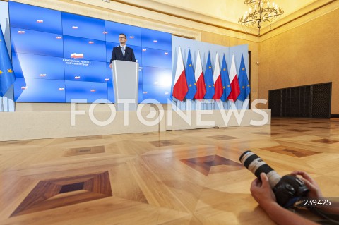  20.08.2020 WARSZAWA KPRM<br />
KONFERENCJA PREZESA RADY MINISTROW<br />
OGLOSZENIE NOWYCH MINISTROW<br />
N/Z PREMIER MATEUSZ MORAWIECKI<br />
 