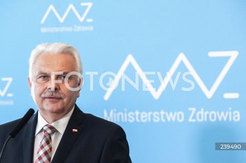  27.08.2020 WARSZAWA<br />
KONFERENCJA MINISTRA ZDROWIA<br />
N/Z WALDEMAR KRASKA<br />
 