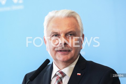  27.08.2020 WARSZAWA<br />
KONFERENCJA MINISTRA ZDROWIA<br />
N/Z WALDEMAR KRASKA<br />
 