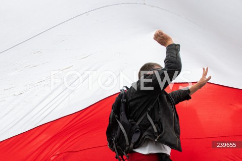  31.08.2020 GDANSK<br />
OBCHODY 40. ROCZNICY POROZUMIEN SIERPNIOWYCH W GDANSKU<br />
N/Z FLAGA POLSKI SEKTOROWKA<br />
 